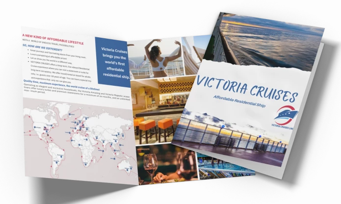 Victoria cruises line brochure