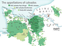 calvados mappa