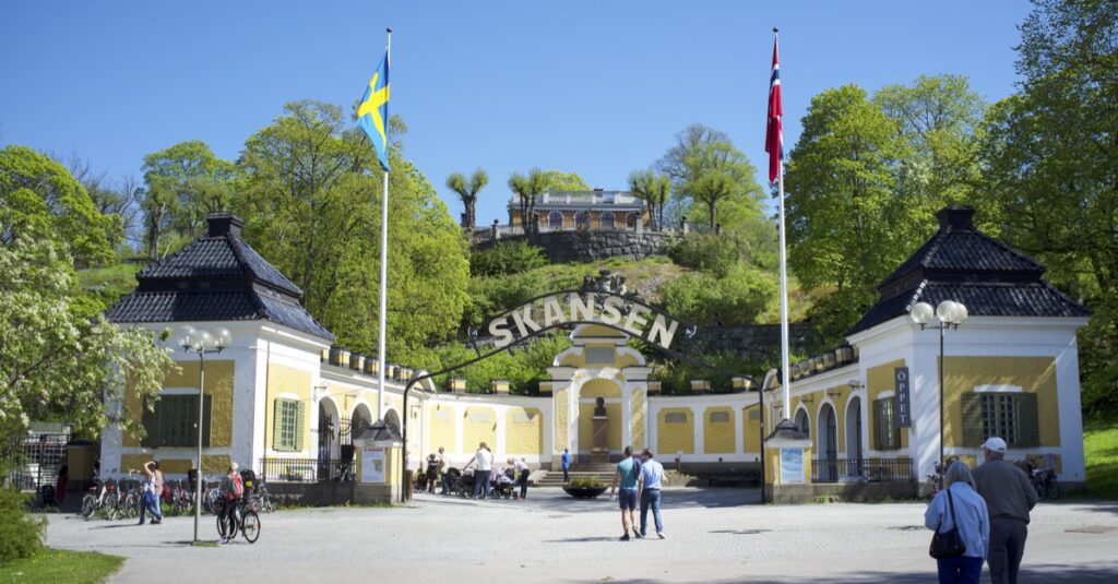 stockholm skansen eingang