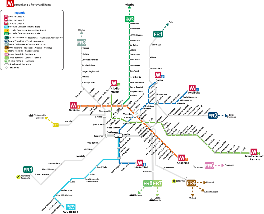 nbts viaggi roma metropolitana