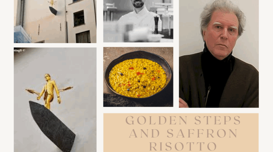 Golden Steps and Saffron Risotto: A Tribute to Florence’s Pain and Hope