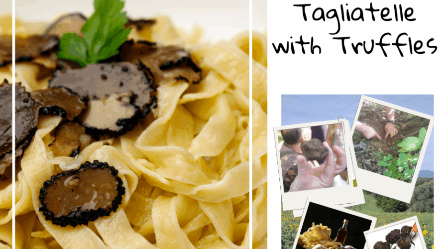 Tagliatelle with truffles