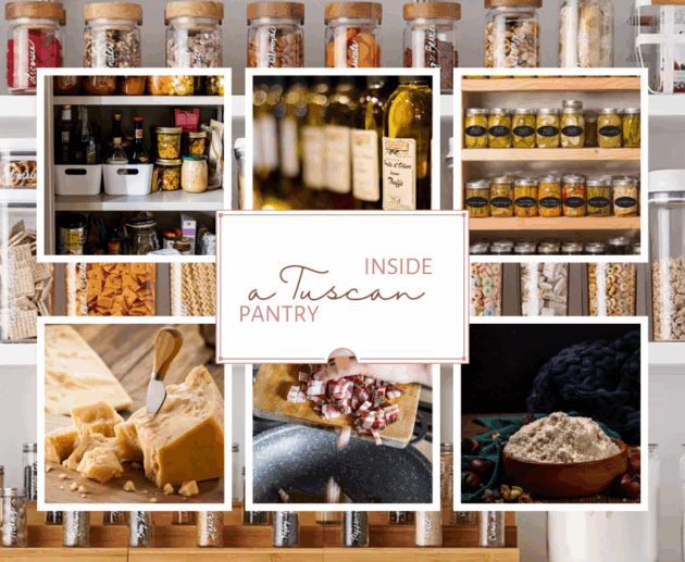 Inside a Tuscan Pantry