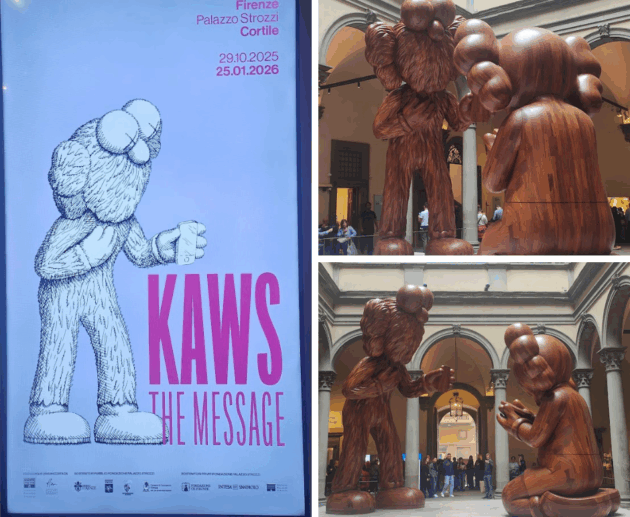 KAWS at Palazzo Strozzi