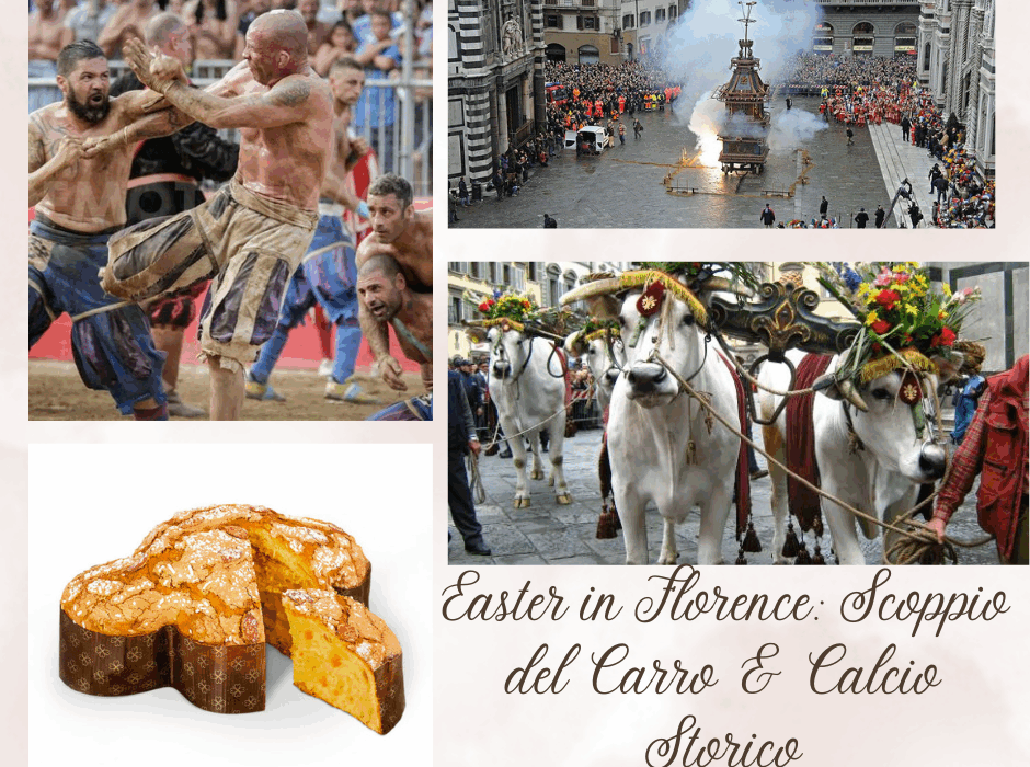 Easter in Florence: Scoppio del Carro & Tuscany Itinerary